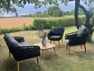 Malibu Loungesæt Sofa, bord & 2 stole