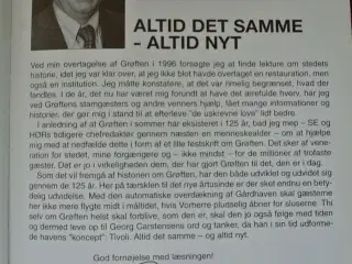 125 år vi faldt i grøften og det har vi altid gjor