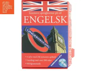 Intensivt sprogkursus på cd - Engelsk af Anthony J. Peck (Bog)