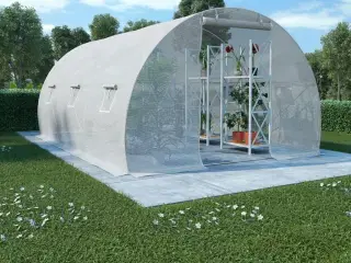 Drivhus 13,5 m² 450x300x200 cm