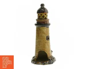 Lysholder Keramisk fyrtårn  (str. 20 cm)