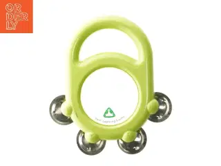 Børnetamburin, grøn fra ELC (str. 17x11 cm)