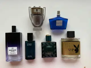 Herredeodorant og parfume - Versace, Playboy, Davi