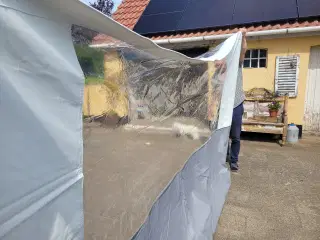 2 sider og 1 forstykke til markise 
