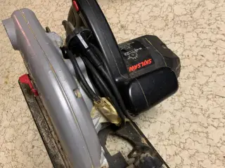 Rundsav med dewalt klinge