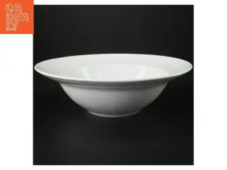 Stor hvid porcelænsskål fra Thomas (str. Ø 32 cm)
