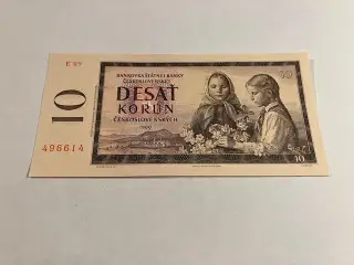 10 korun Ceskoslovakia 1960