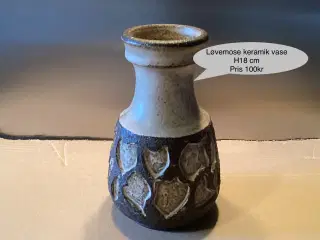 Løvemose nr 253, rustik vase