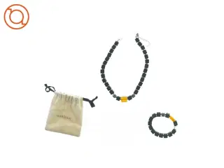 Halskæde og armbånd fra Harbella (str. 40 cm og 10 cm)