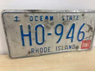 Rhode Island US nummerplade 
