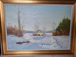 Maleri af Willy Dannerfjord
