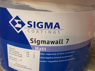 Sigma væg maling ral9010