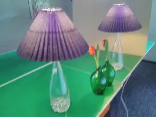 2 bord lamper 