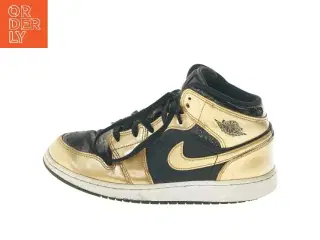 Air Jordan sneaker, guld og sort fra Nike (str. 40 )