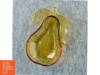 Pære Glasfad (str. 17 x 10 cm)