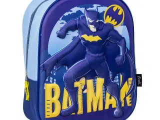 3D Skoletaske Batman Blå 25 x 31 x 10 cm