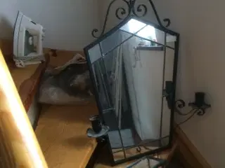 vægspejl m/ hylde 