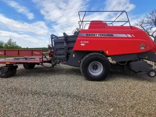 Massey Ferguson 2190 m/parkland vogn 36000 baller - høstklar