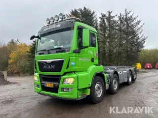 Lastbil MAN TGS 35.480 8x4, Vejerhejs