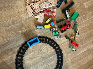 Blandet legetøj.