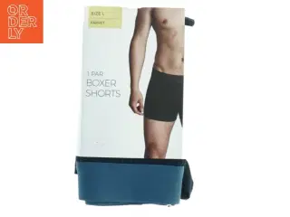 Blå boxershorts fra Coop (str. Large)