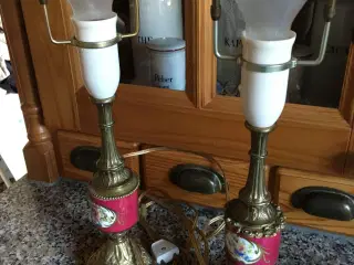 Antikke bord lamper