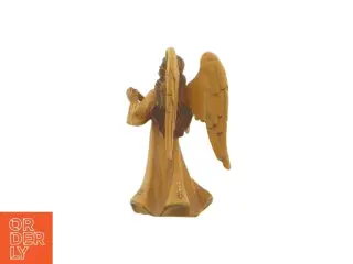 Træ engel figur (str. 8 x 4 cm)