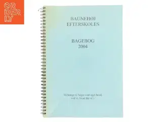 Baunehøj Efterskoles Bagebog (Bog)