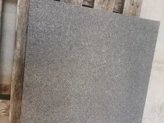 Granitflise sort/koks 60x60x3 cm