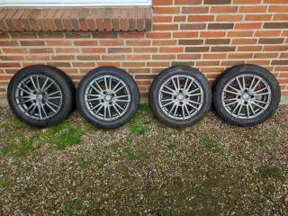 🚗 Sælger komplet sæt alufælge med vinterdæk