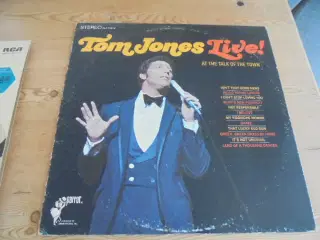 LP: Tom Jones Live at the Talk of the Town  