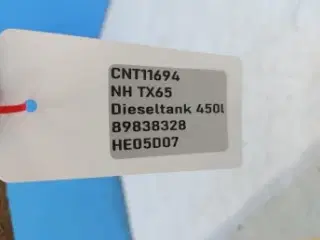 New Holland TX65 Dieseltank 89838328