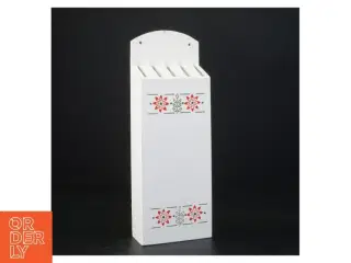 Vintage Træ knivblok (str. 28 x 10 x 5 cm)