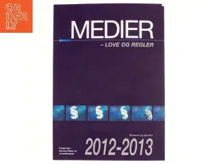 Medier, love og regler 2012-13