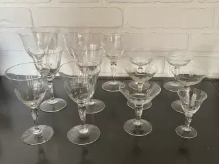 Nordlys vinglas lyngby glas