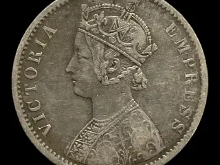 One Rupee 1887 Indien