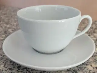 Pillivuyt Cecil kaffekop m/underkop (6 sæt)