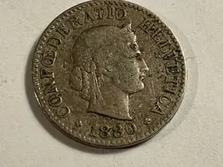 10 Rappen Switzerland 1880