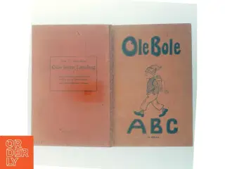 OLE BOLE ABC, Oles første Læsebog - Vintage Skolebog