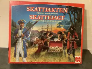 Skattejagt bræt spil med pirater