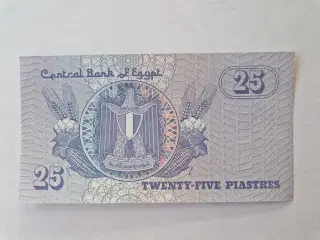 25 Piastres Egypt