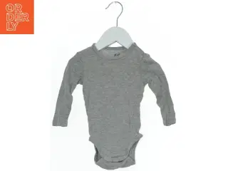 Grå bodystocking med lange ærmer fra H&M (str. 68)