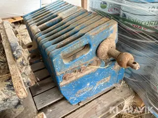Vægtklods Ford 40 kg anslået 13 enkelt klodser