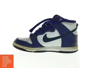 Nike sko blå og hvide (str. 35,5 )