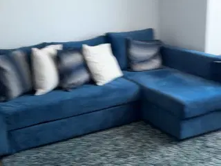 FRIHETEN sofa bed, exclusive color + extra cover