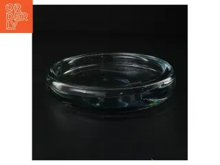 Holmegaard glas skål (str. 20 x 3 cm)
