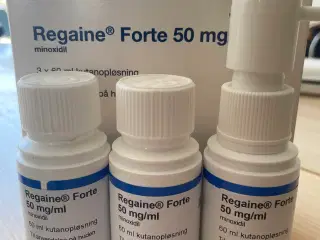 Mnoxidil fra Regaine forte sælges billigt