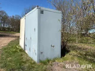 Toilet- og badeskur 1 styk