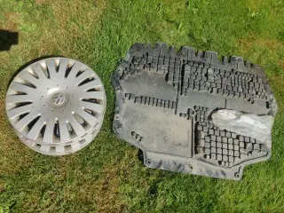 VW Touran bundplade og hjulkapsler