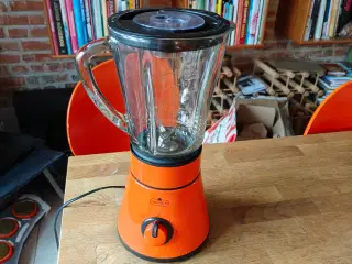 Kløverblad orange blender med glaskande 